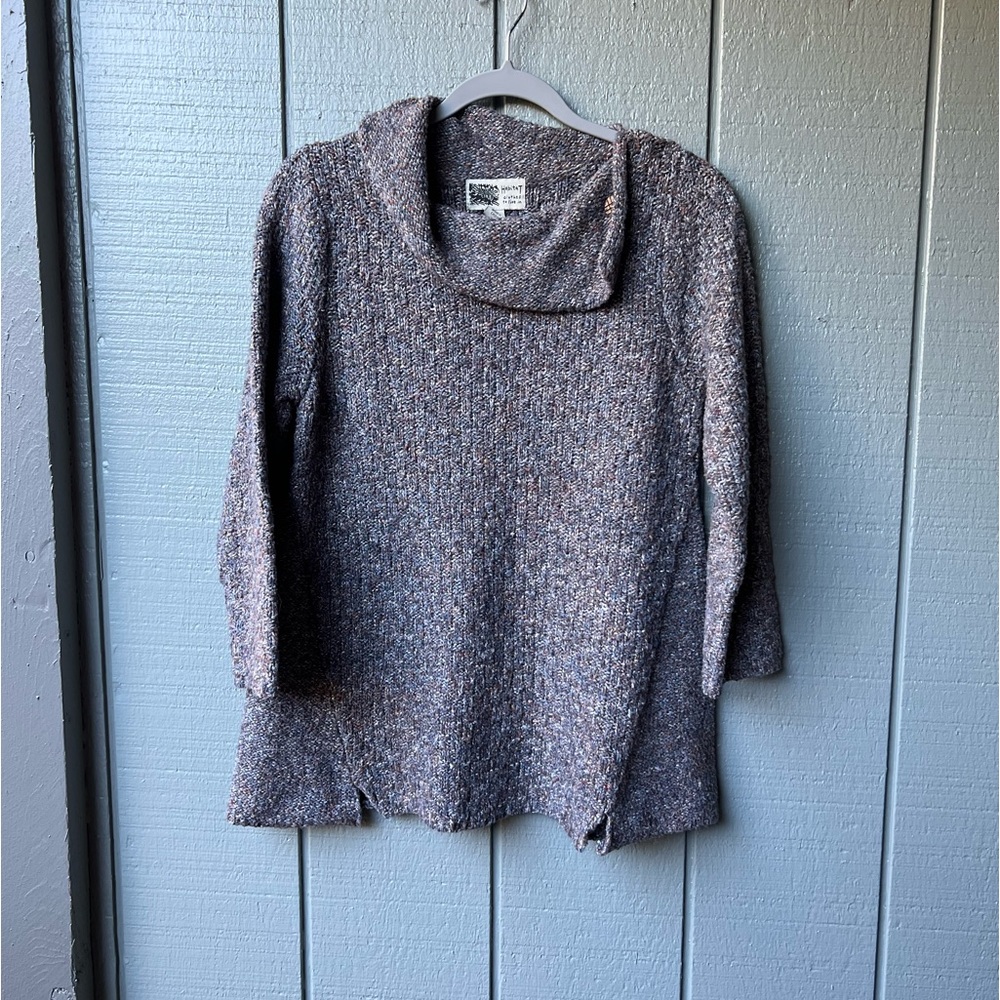 Habitat Clothes to Live In Asymmetrical Collar Fall Winter A-line Sweater